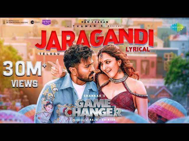 Jaragandi Jaragandi Song lyrics game changer