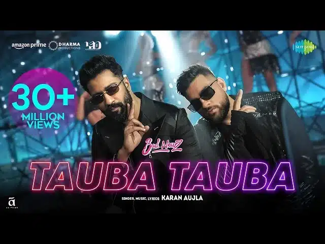 tauba Tauba Song lyrics in Hindi Bad Newz