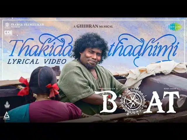 thakida thadhimi song lyrics boat