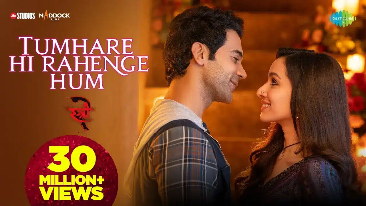 Tumhare Hi Rahenge Hum Song lyrics - stree2