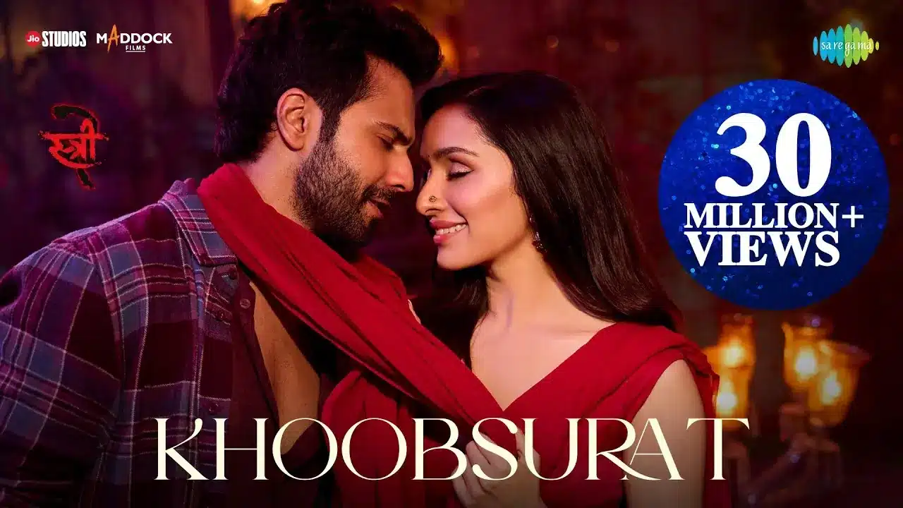 khoobsurat song lyrics- stree 2