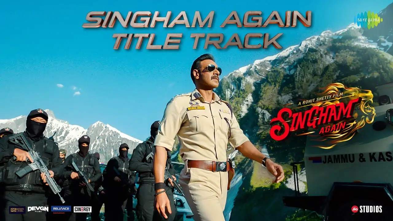 Singham Again Title Song Lyrics - Ajay Devagan