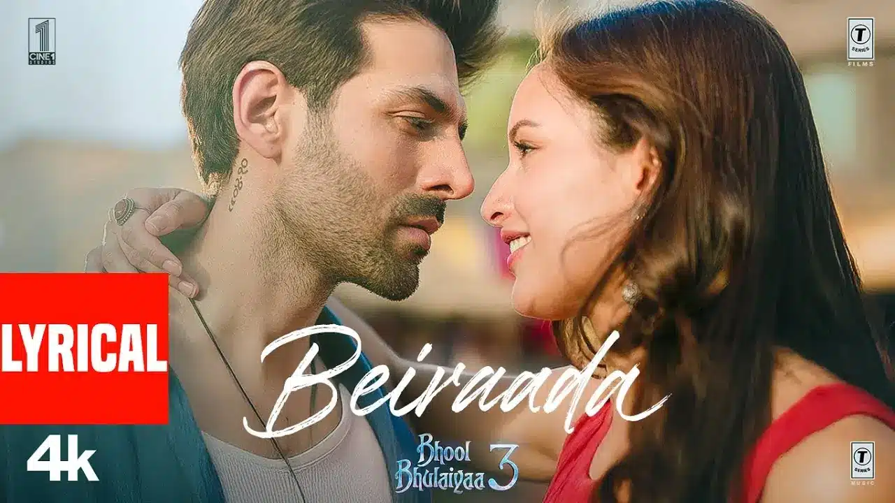 Beiraada Song Lyrics - Bhool Bhulaiyaa 3