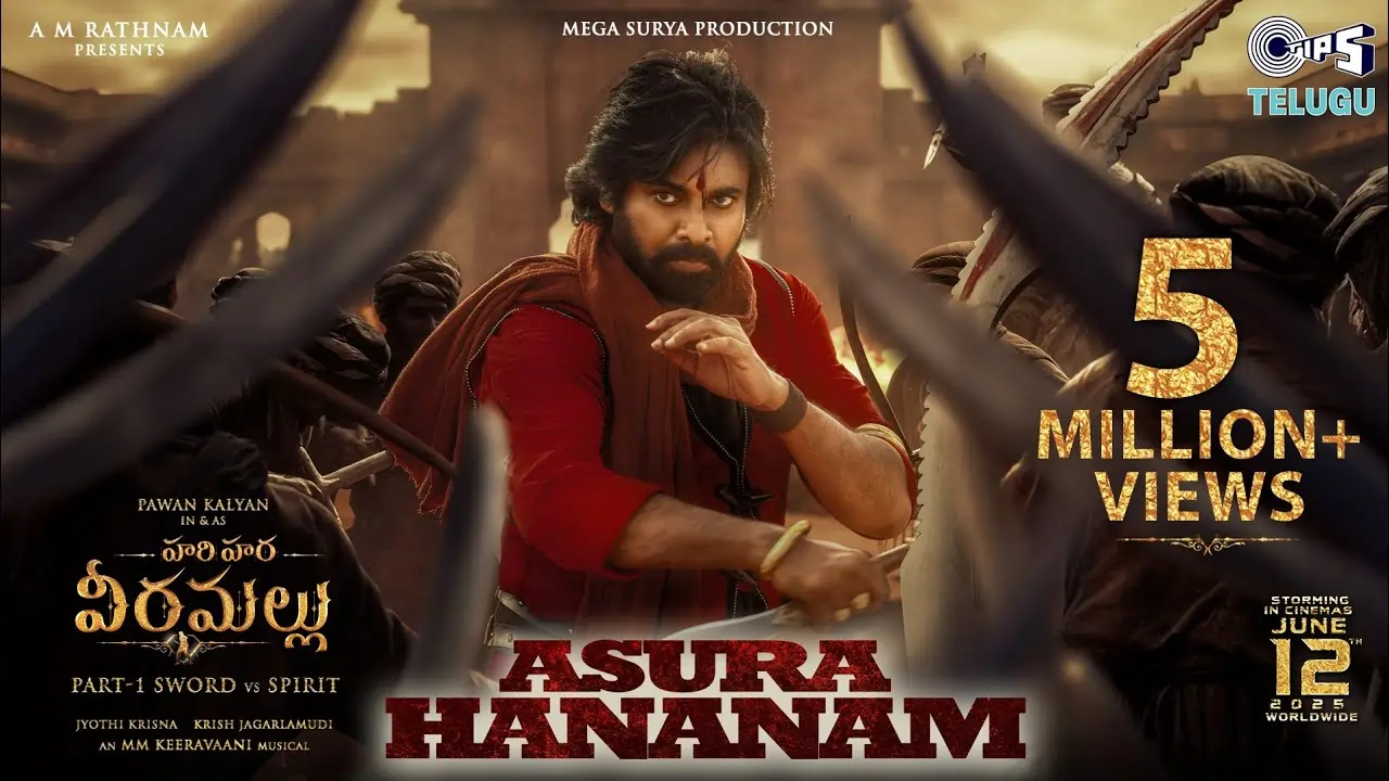 Asura Hananam Song Lyrics - Hari Hara Veera Mallu