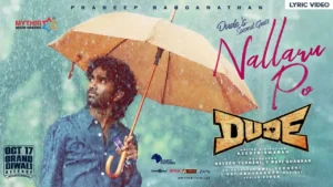 Nallaru Po Song Lyrics - Dude, Sai Abhyankkar