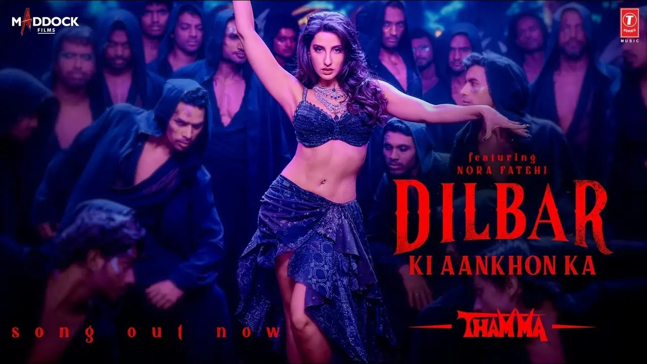 Dilbar Ki Aankhon Ka Song Lyrics - Thamma