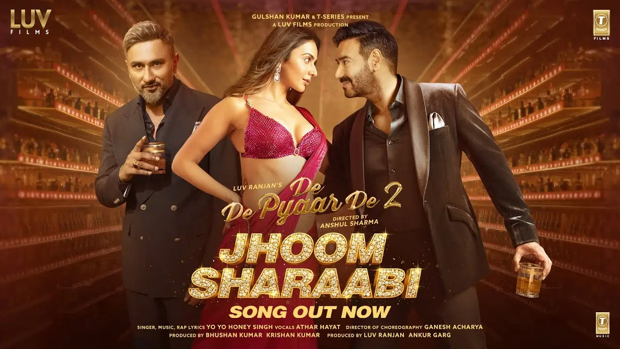 Jhoom Sharaabi Song Lyrics - De De Pyaar De 2