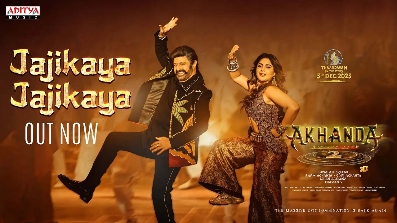 Jajikaya Jajikaya Song Lyrics - Akhanda 2