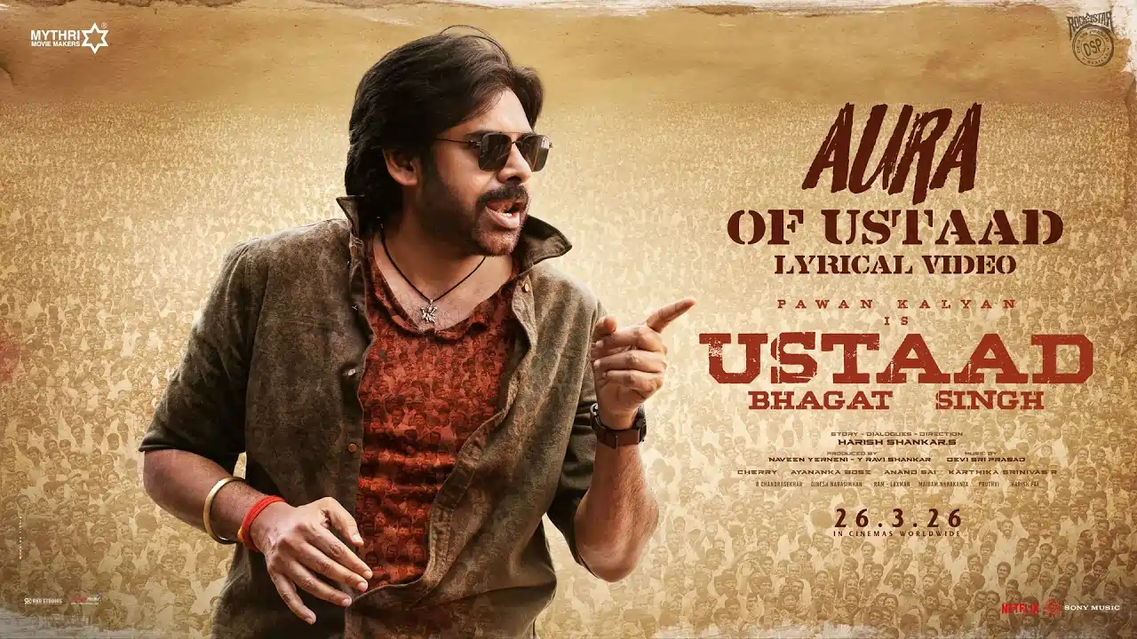 Aura Of Ustaad Song Lyrics - Ustaad Bhagat Singh