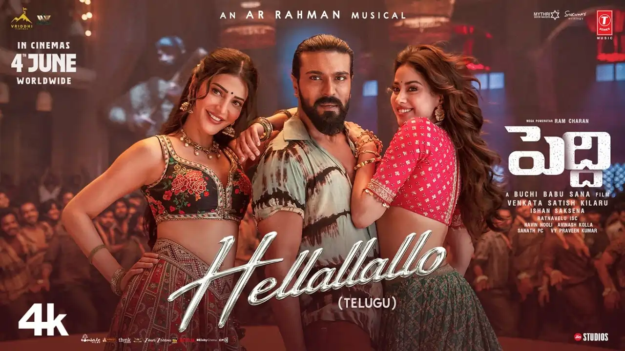 Hellallallo Song Lyrics - Peddi (Telugu)